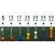 Plastic Castle Tee Heights and Colours